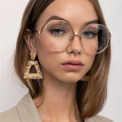 oversized wire frame glasses|oversized clear frame prescription glasses.